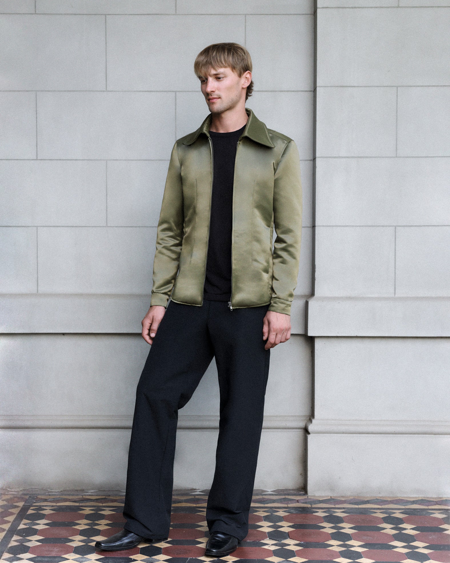 Nylon trousers