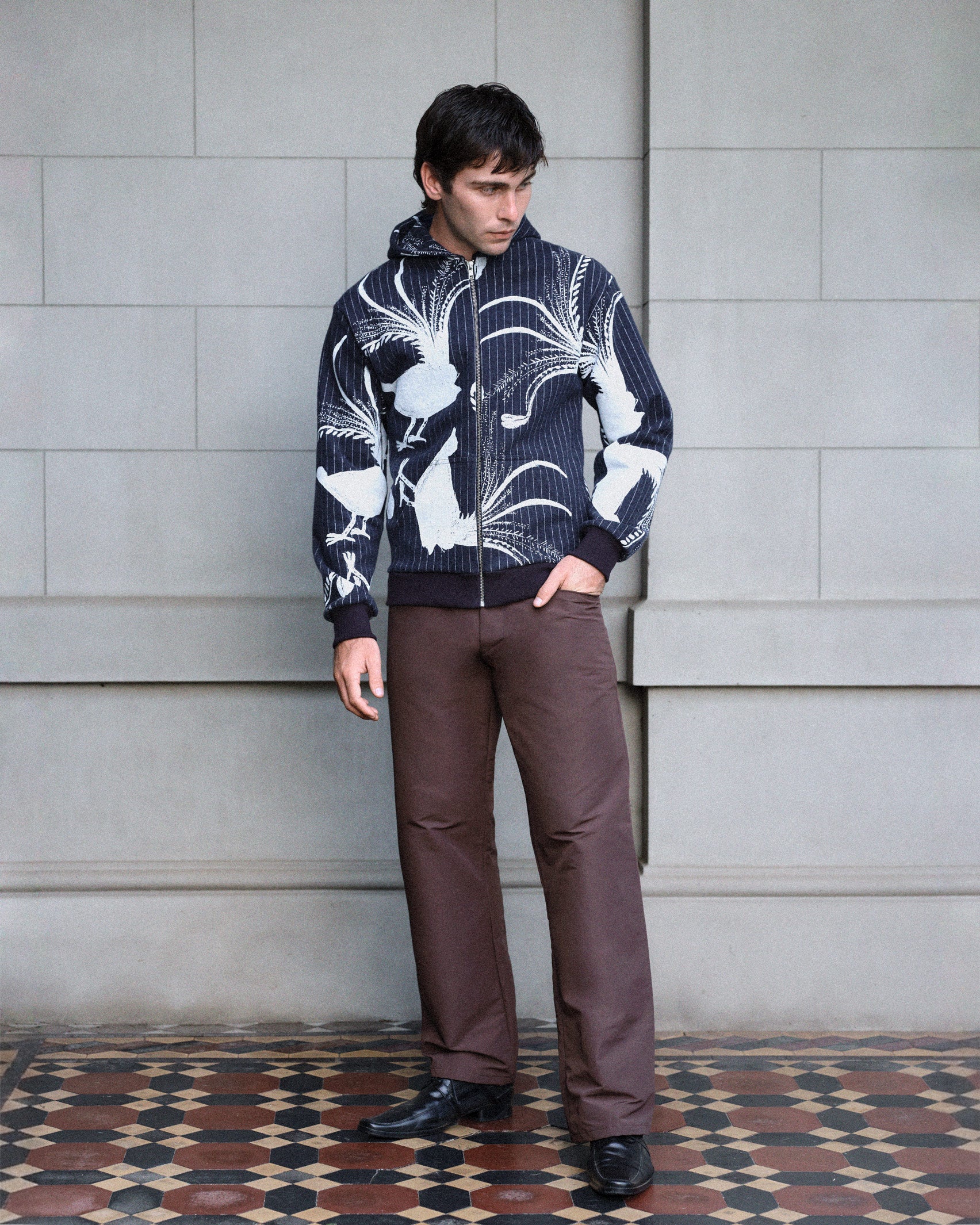 Nylon trousers