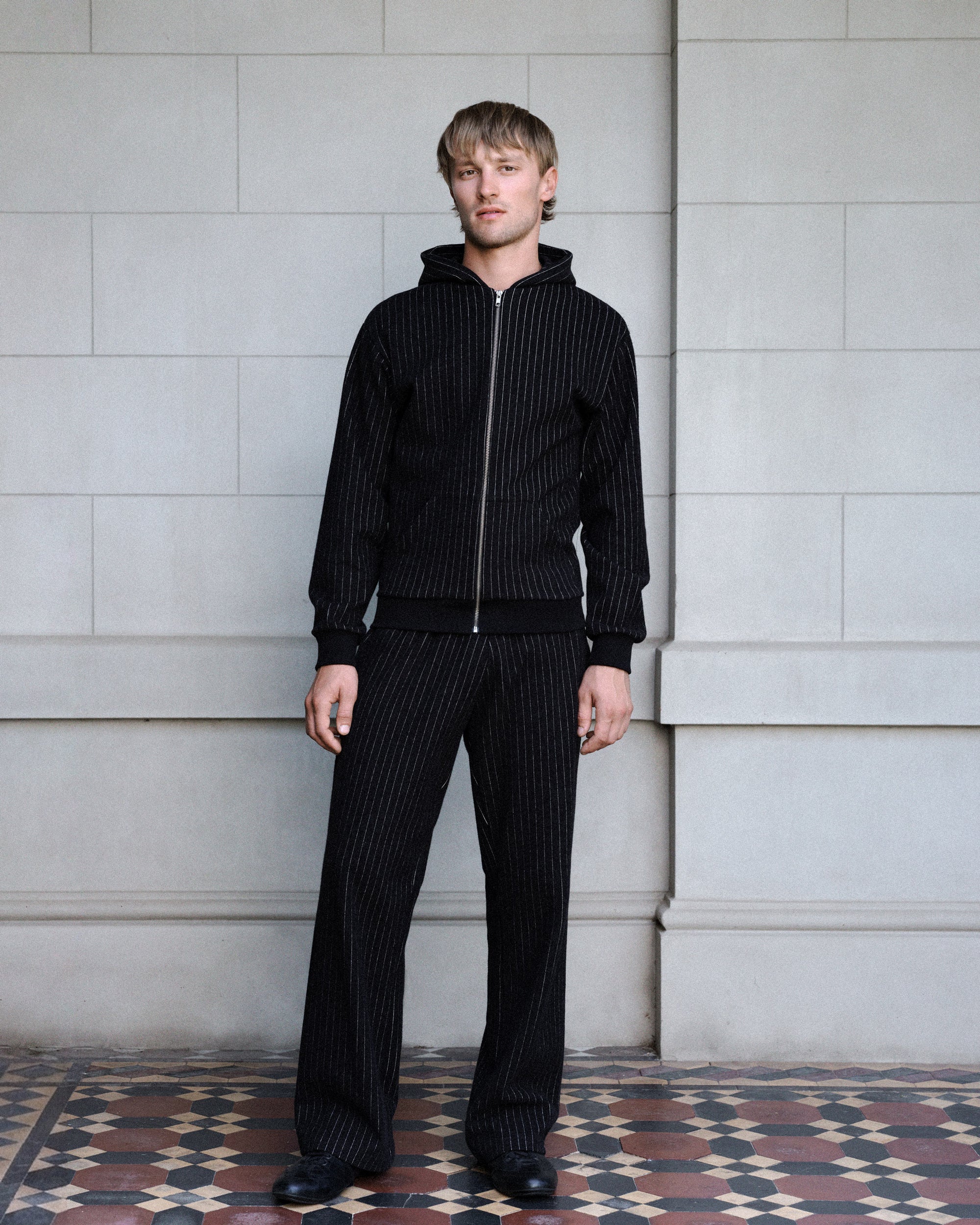 Cotton zip-up