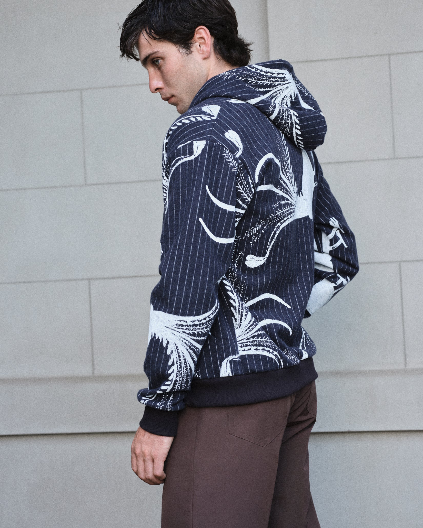 Cotton zip-up